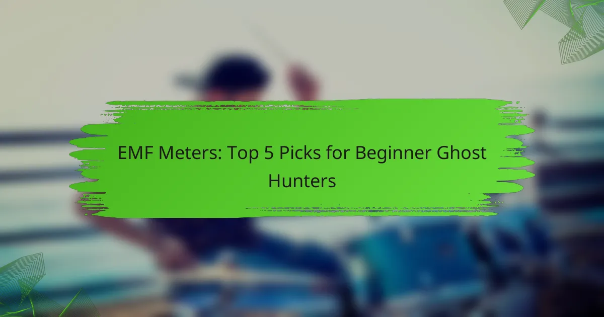 EMF Meters: Top 5 Picks for Beginner Ghost Hunters